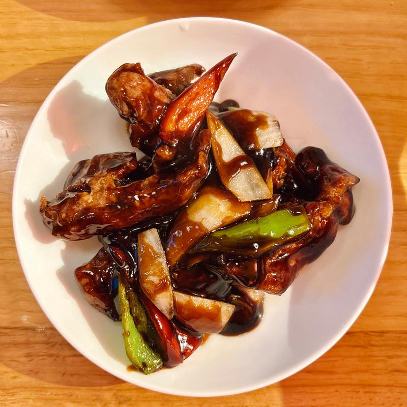 黒酢酢豚(小皿中華料理 マルチュー)