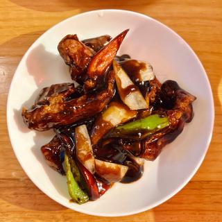 黒酢酢豚