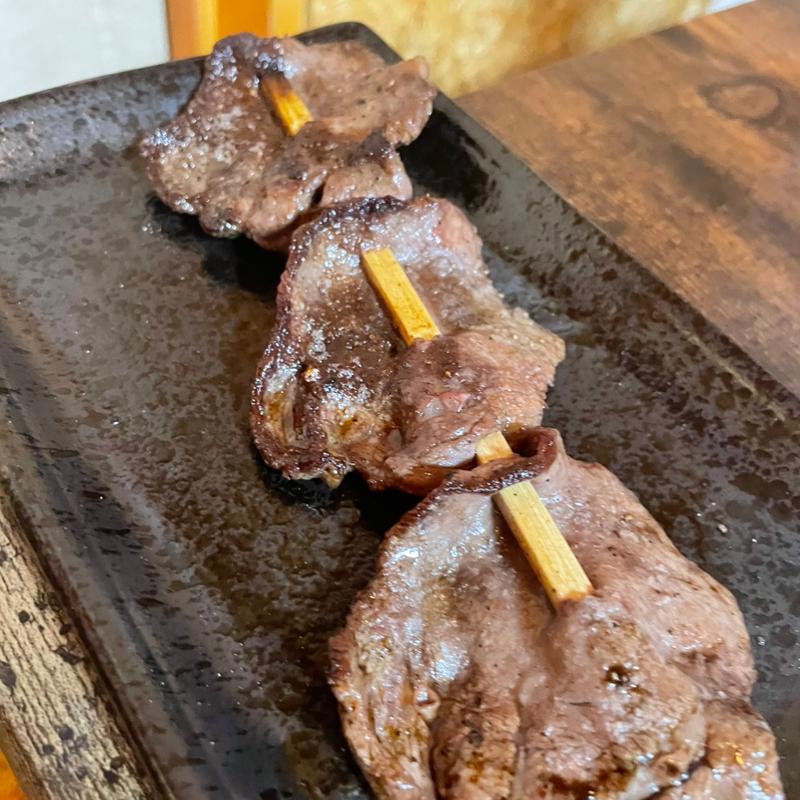 牛タン串(播州ラーメンかんばし尾上店)