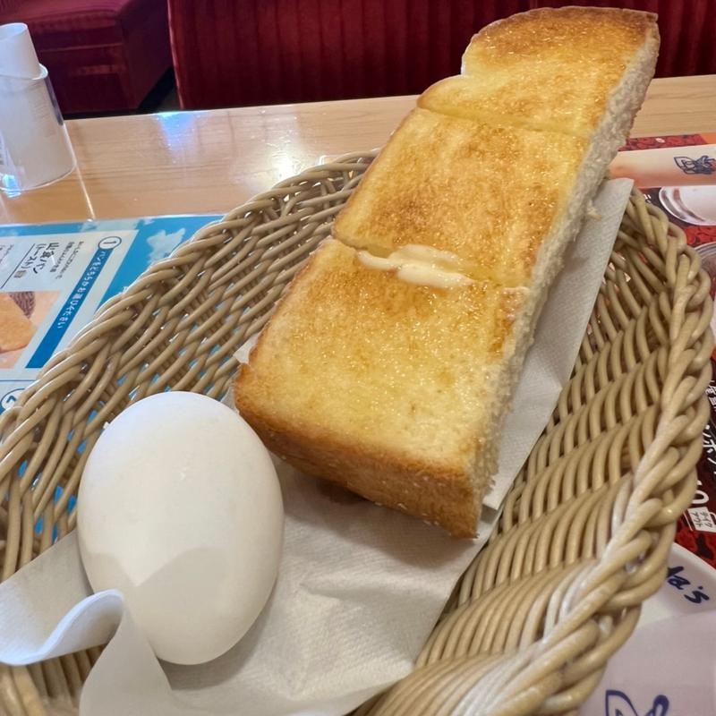 モーニング トースト(コメダ珈琲店 三木平田店)