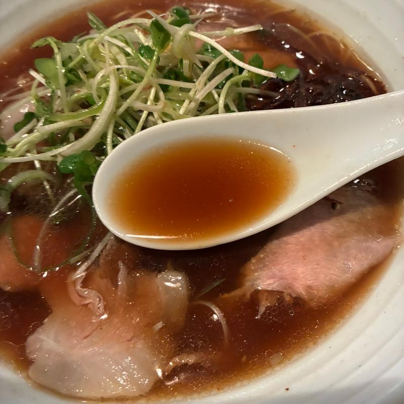 しょうゆラーメン(老麺田ぶち)