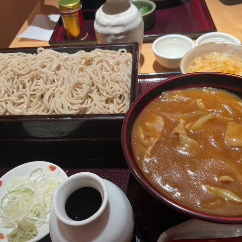 二枚せいろ＋小さなカレー丼(あけの蕎)
