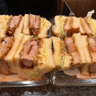 上ヘレかつサンド 上ロースかつサンド