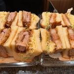 上ヘレかつサンド 上ロースかつサンド