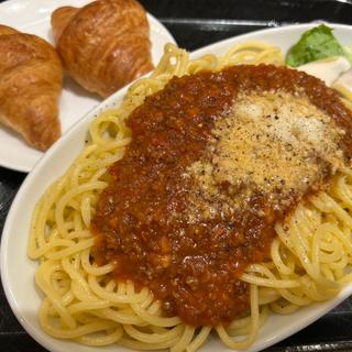 ミートソースパスタ