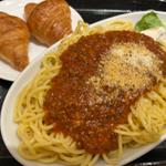 ミートソースパスタ