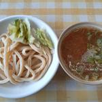 肉つけうどん(中)(みうらうどん)