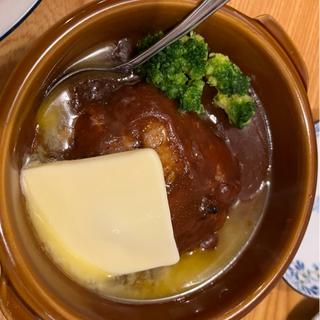 ハンバーグデミ(武州うどんあかね&みどりダイニング)