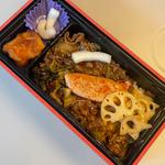 国産黒毛和牛と辛子明太子弁当(デリカステーション東京707)