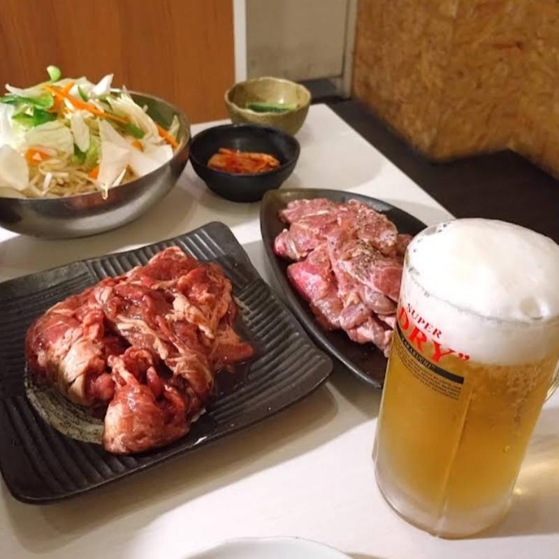 ラム肉食べ放題(ぶたと羊とハイボール 佐久平店)