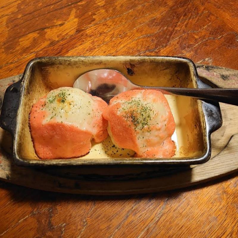明太ポテト焼き(海鮮料理赤坂)