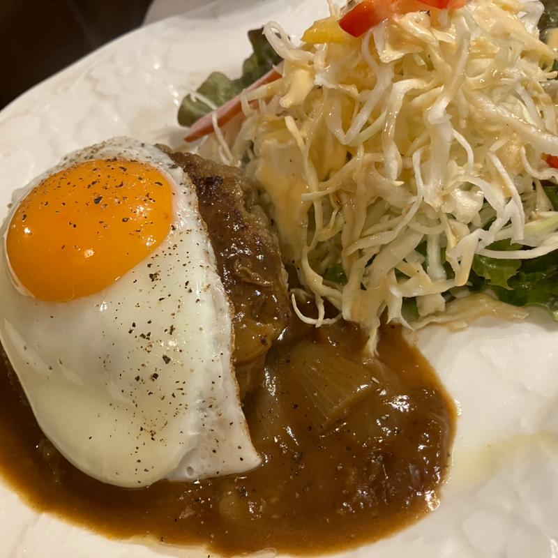 チーズハンバーグ定食(茜)