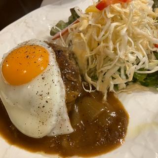 チーズハンバーグ定食(茜)