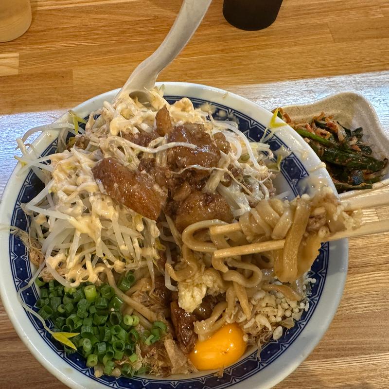 汁なし(自家製麺223)