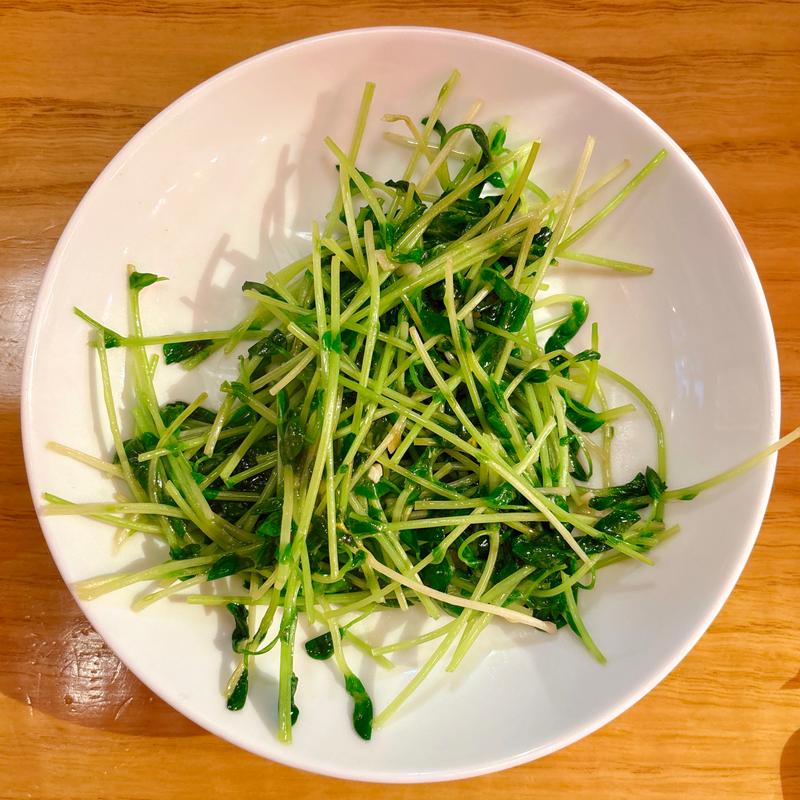 豆苗(小皿中華料理 マルチュー)