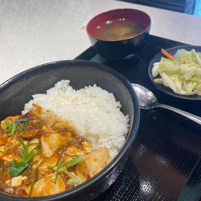 麻婆丼セット(海底撈火鍋 海浜幕張店)