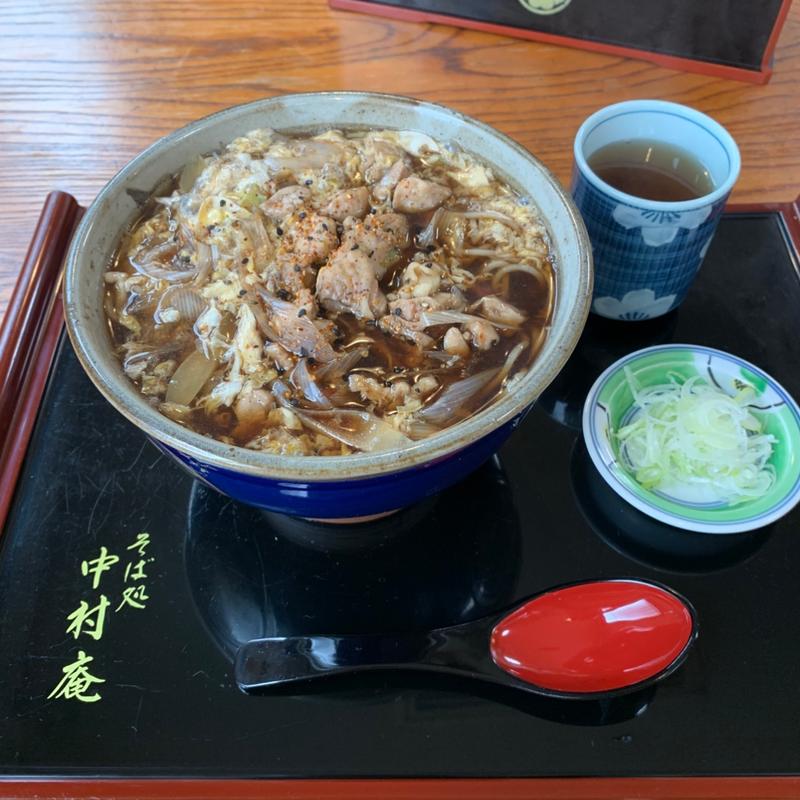 親子とじそば(中村庵)