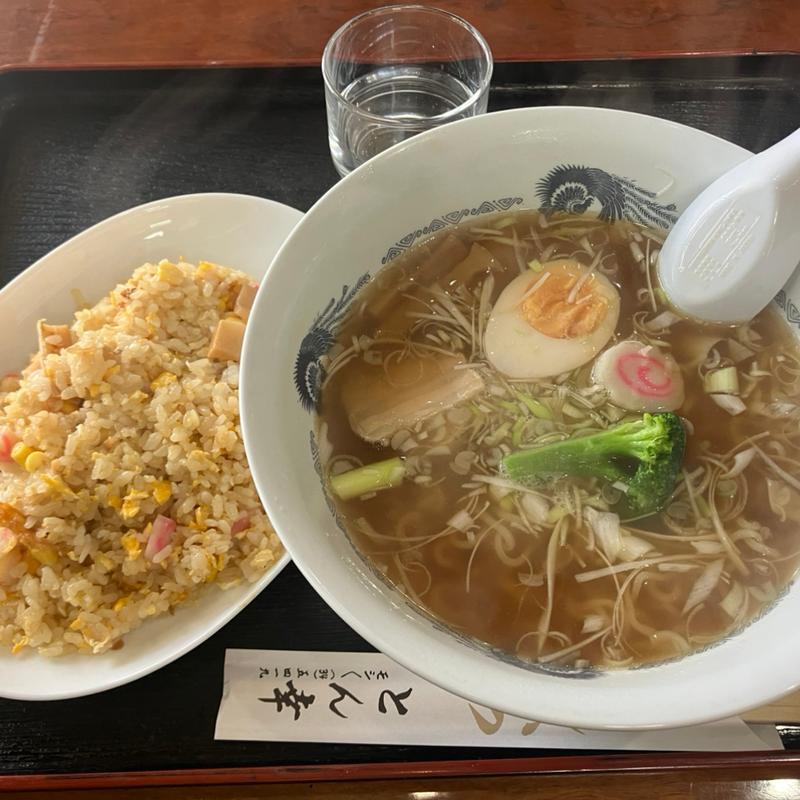 ネギラーメン五目チャーハン(とん幸)