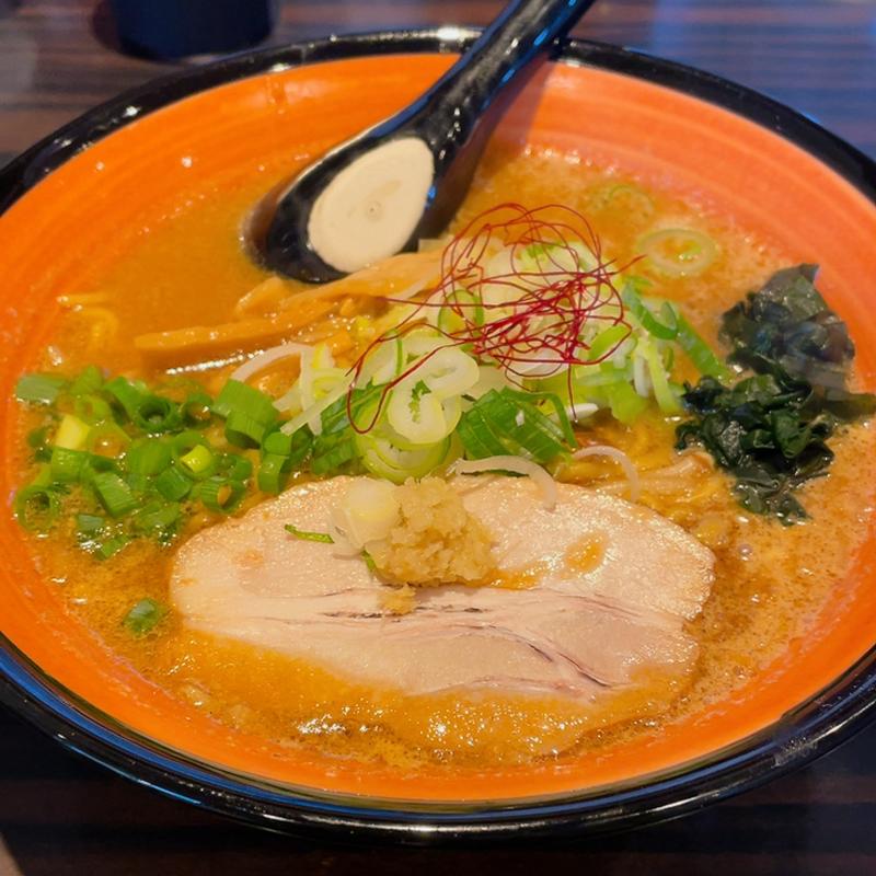 熟成あらごし味噌ラーメン(麺や 虎鉄 白石店)