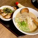 ラーメン チャーシュー丼セット