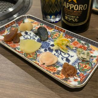 漬物盛り合わせ(会員制焼肉あをゐ)