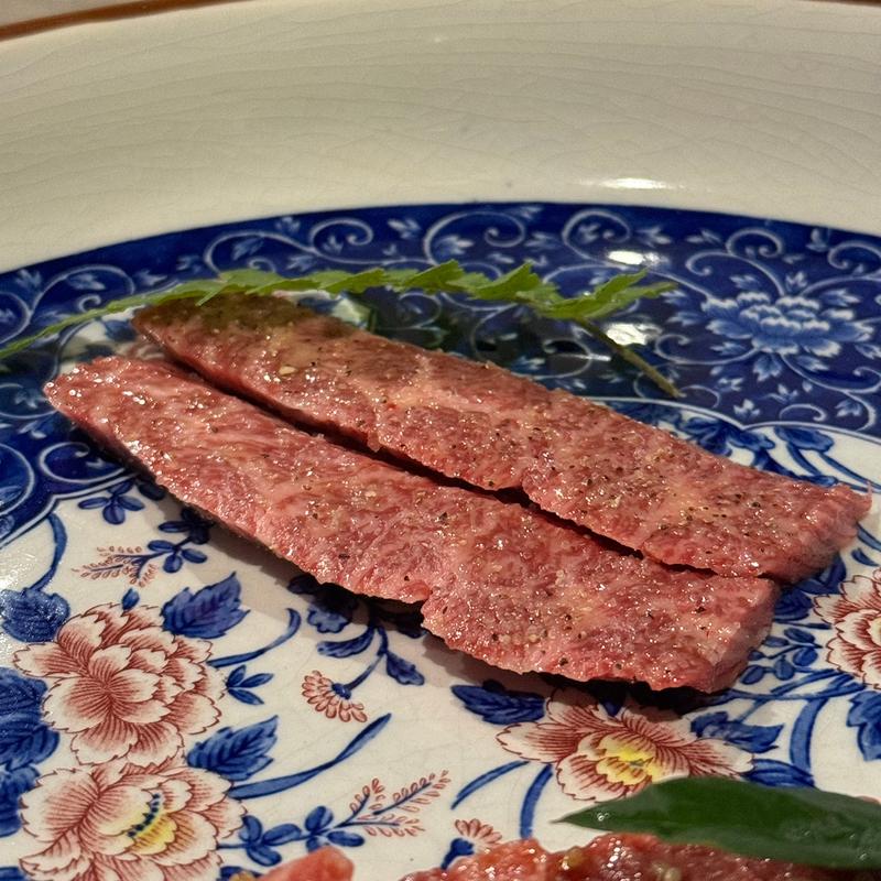 松阪牛ハラミ(塩)(会員制焼肉あをゐ)