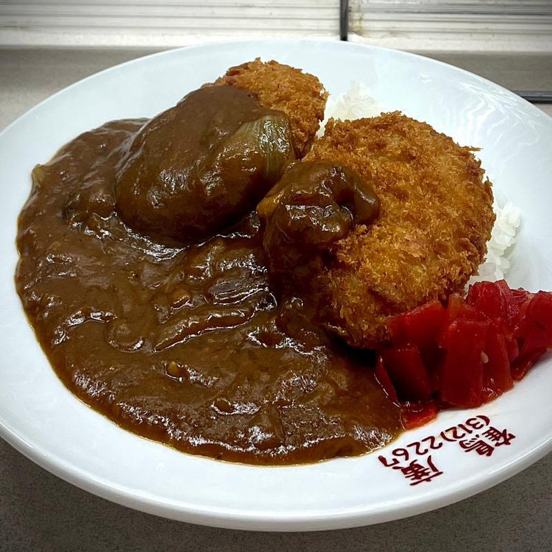 コロッケカレー(中華料理 鶴廣)