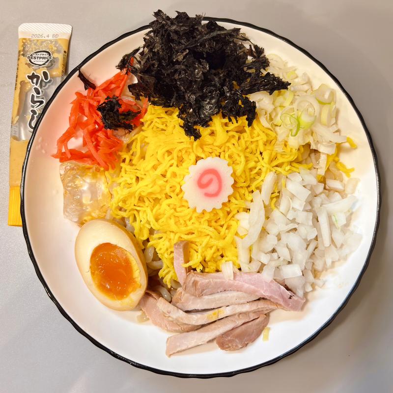 手打冷やし中華(アサガキタ)