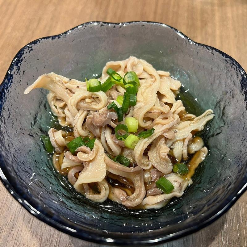 ミミガーの酢の物(沖縄酒場じゅにまーる 横浜本店)