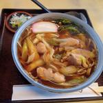 かしわそば(亀屋食堂)