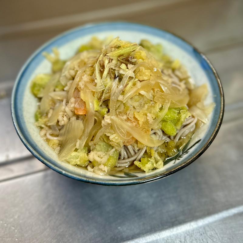 そら豆天そば(ベルクス 東墨田店)