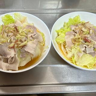 冷しゃぶそうめん