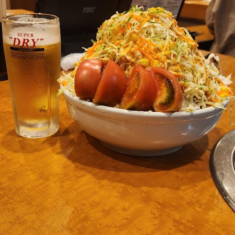 ざんまいサラダ(焼肉ざんまい 善行店)