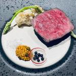 薪火の原始かまど焼 黒毛和牛 本日の赤身もも(かまど焼 NIKUYOROZU 三鷹店)