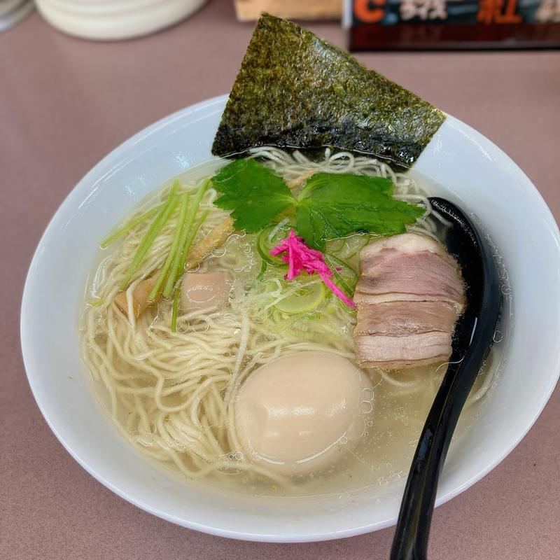 淡麗牛清湯 塩(ねぎやラーメン本店 沼北店)
