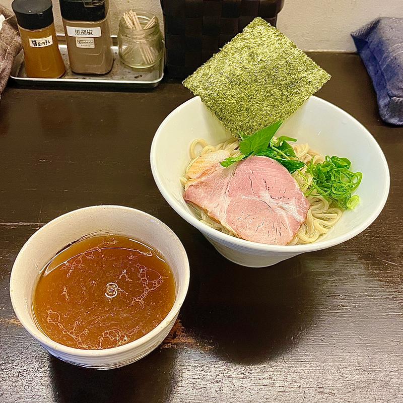 淡麗つけ麺(限定)(博多とんこつ 豚の足跡)