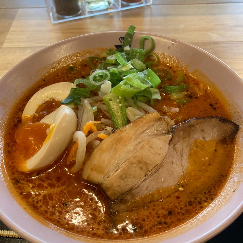 旨辛味噌ラーメン(ミソラドラーメンラボ 簗瀬店)