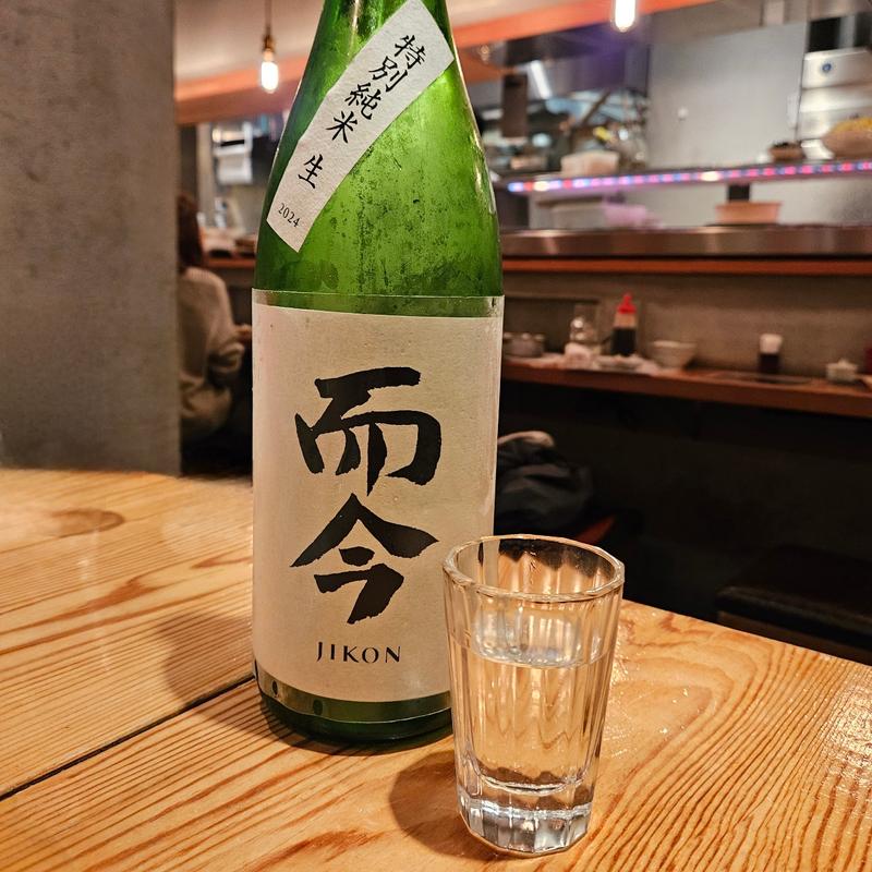 三重「而今 特別純米生」(水炊き 鼓次郎)