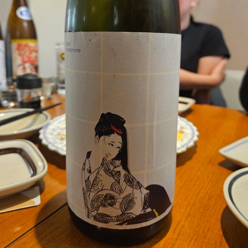 福島「楽器正宗 FUZZY GREEN 純米」(神保町 路傍酒庵)