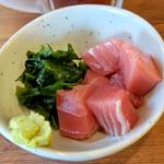 まぐろぶつ(大船一丁目やきとん)