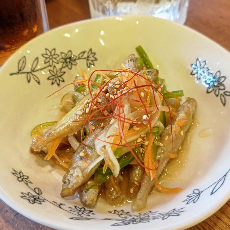 ワカサギの南蛮漬け(大船一丁目やきとん)