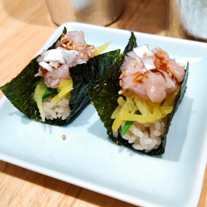 本鮪大とろたく絶品包み(鮨・酒・肴 杉玉 大船)