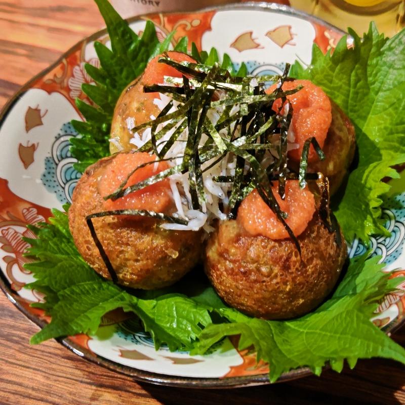 明太しらすバター(築地銀だこ)