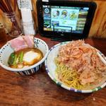 ふわふわ花鰹とトロロのふぁトロ魚介つけ麺