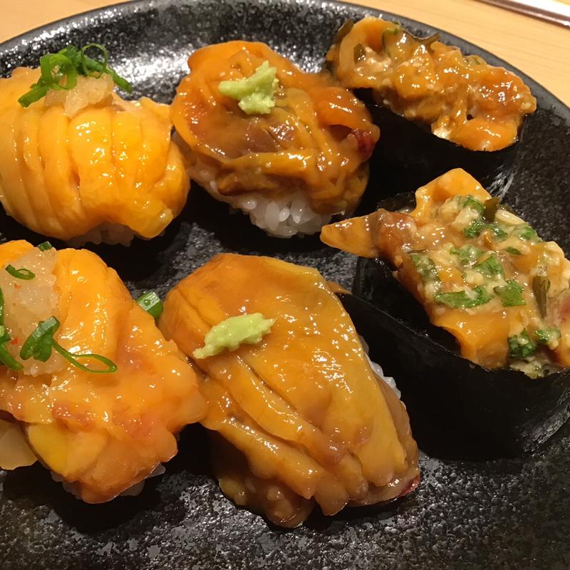 ほやづくし(うまい鮨勘　ゆとろぎ 泉店 （うまいすしかん）)