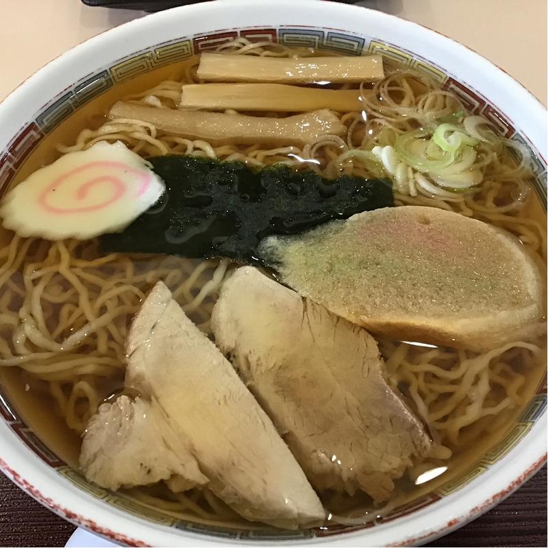 三角中華そば（普通）(名代　三角そばや 横手店 )