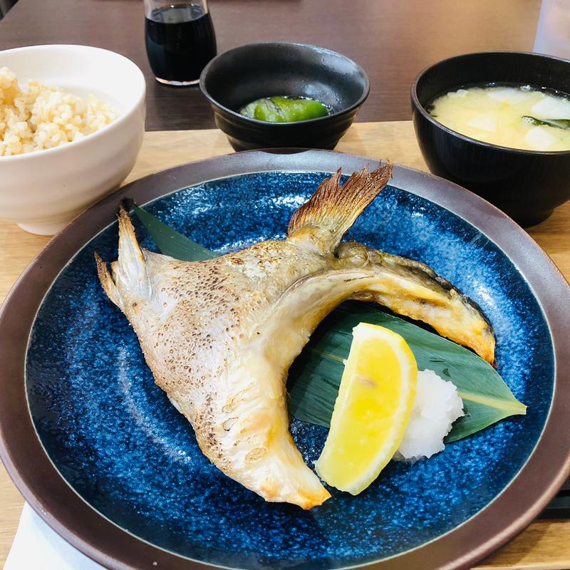 桜島灰干し かんぱちかま炙り焼き(桜島灰干し家 せいせん)