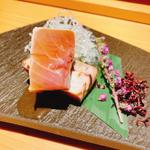 初鰹の燻製（ランチコース）(広島 すし煌)
