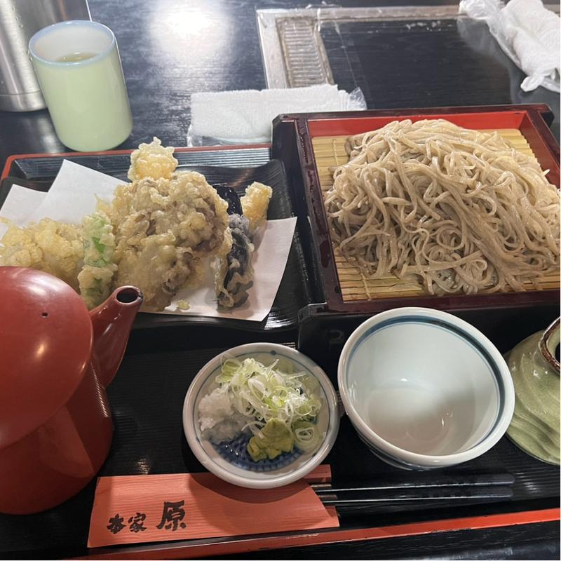 天ざるそば(本格手打そば 本家 原)