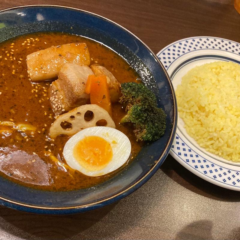 角煮カレー(札幌スープカレー JACK 新町店)